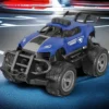 Auto Stunt 5 Auto Deportivo a Control Remoto Mini Stunt 360° Azul Con Luz y Sonido