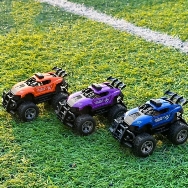 Auto Deportivo a Control Remoto Mini Stunt 360° Naranja Con Luz y Sonido