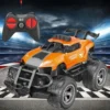Auto Deportivo a Control Remoto Mini Stunt 360° Naranja Con Luz y Sonido