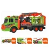 Camion portadinos 3 Camión Dinosaurio con Jaula de Remolque a Fricción