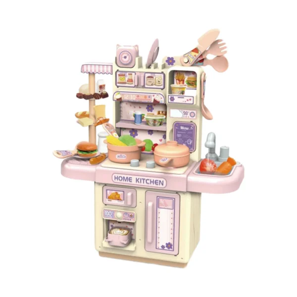 Cocina Infantil con Vapor Cocina Infantil con Vapor Real Agua y Sonido con Accesorios