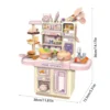 Cocina 3 Cocina Infantil con Vapor Real Agua y Sonido con Accesorios