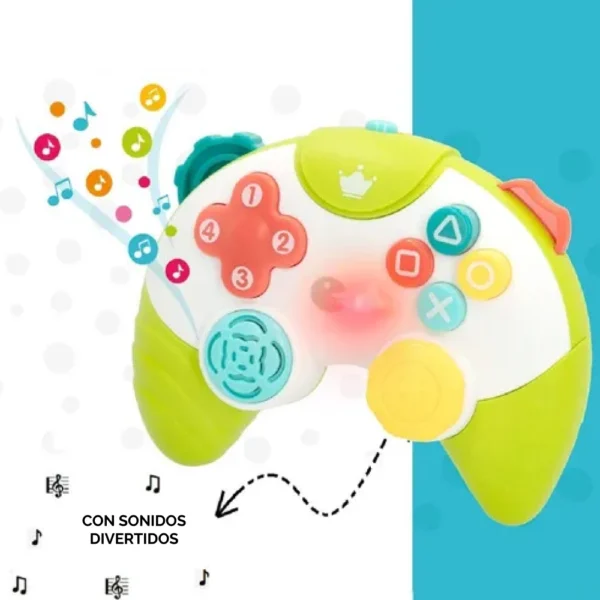 Joystick 5 Joystick con Luces y Sonidos Didácticos Musical para Bebés