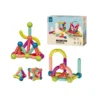Magnetic 42 pc 1 Bloques Magnéticos x42 Piezas – Didáctico, Colorido y Súper Creativo