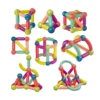 Magnetic 42 pc 3 Bloques Magnéticos x42 Piezas – Didáctico, Colorido y Súper Creativo