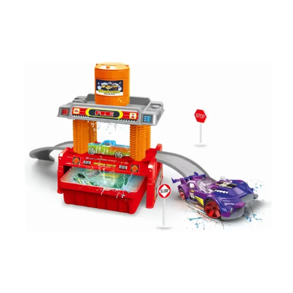 Lavadero de Autos con Efecto Agua y Pista de Deslizamiento Lavadero de Autos con Efecto Agua y Pista de Deslizamiento