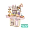 Cocina Infantil con Vapor Real Agua y Sonido con Accesorios Cocina Infantil con Vapor Real Agua y Sonido con Accesorios