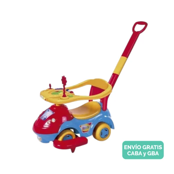 Andador 2 En 1 Rondi Funny Top con Sonido y Barra de Empuje Andador 2 En 1 Rondi Funny Top con Sonido y Barra de Empuje