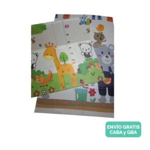 Alfombra Antigolpes Bebe Reversible OSO- JIRAFA 120x180 cm y 0,8 cm Grosor Alfombra Antigolpes Bebe Reversible OSO- JIRAFA 120x180 cm y 0,8 cm Grosor