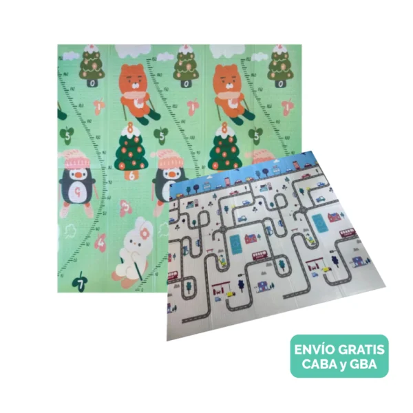 Alfombra Antigolpes Bebe Reversible SKY- CIUDAD 120x180 cm y 0,8 cm Grosor Alfombra Antigolpes Bebe Reversible SKY- CIUDAD 120x180 cm y 0,8 cm Grosor