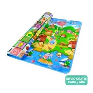 Alfombra Antigolpes Bebe Reversible LETRAS Y ANIMALES 150x180 cm y 0,8 cm Grosor Alfombra Antigolpes Bebe Reversible LETRAS Y ANIMALES 150x180 cm y 0,8 cm Grosor
