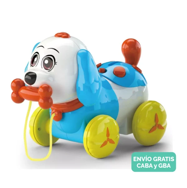 Perro de Arrastre Musical con Luces y Sonidos