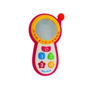 Teléfono Celular Juguete Rojo para Bebés Con Luz Y Sonido Teléfono Celular Juguete Rojo para Bebés Con Luz Y Sonido