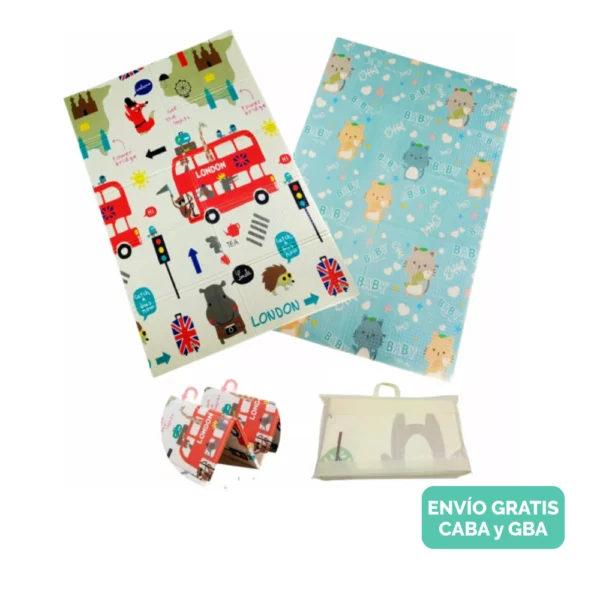 Alfombra Antigolpes Bebe Reversible LONDRES - BABY 120x180 cm