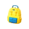 Mochila Construccion 4 Pista Mochila Construcción con Autos y Helicóptero con 37 Piezas