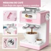Set Desayuno Rosa 3 Set Electrodomésticos de Juguete x3 Rosa claro con Luz y Sonidos