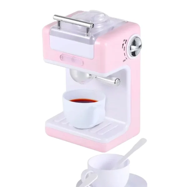 Set Desayuno Rosa 5 Set Electrodomésticos de Juguete x3 Rosa claro con Luz y Sonidos