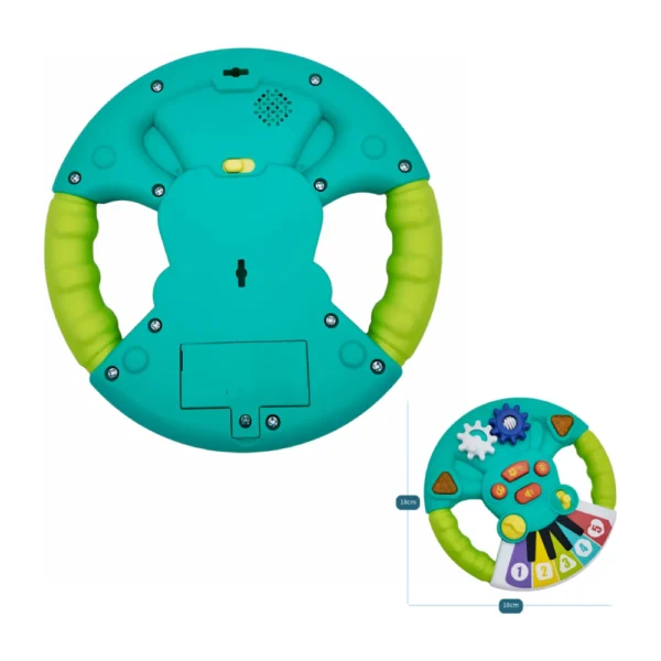 Volante Musical 3 Volante Musical Didáctico para Bebes con Luz y Sonido