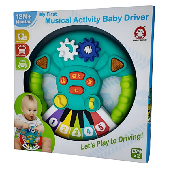 Volante Musical 8 Volante Musical Didáctico para Bebes con Luz y Sonido