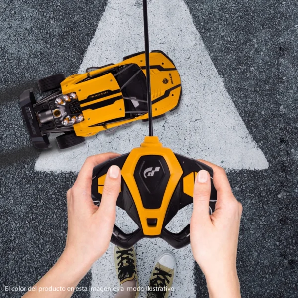 lanza humo rojo 5 Auto Deportivo Control Remoto Con Humo Luces, Sonido y Turbo Rojo