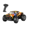 Camioneta off road grande Camioneta Control Remoto Off Road 1:14 Amarrillo con Alta Velocidad y Luces LED