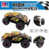 off road grande 7 Camioneta Control Remoto Off Road 1:14 Amarrillo con Alta Velocidad y Luces LED