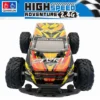 off road grande 8 Camioneta Control Remoto Off Road 1:14 Amarrillo con Alta Velocidad y Luces LED