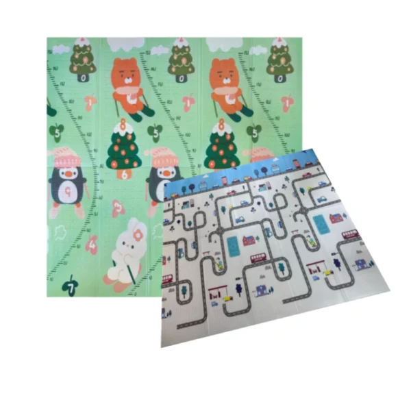 sky Alfombra Antigolpes Bebe Reversible SKY- CIUDAD 120x180 cm y 0,8 cm Grosor