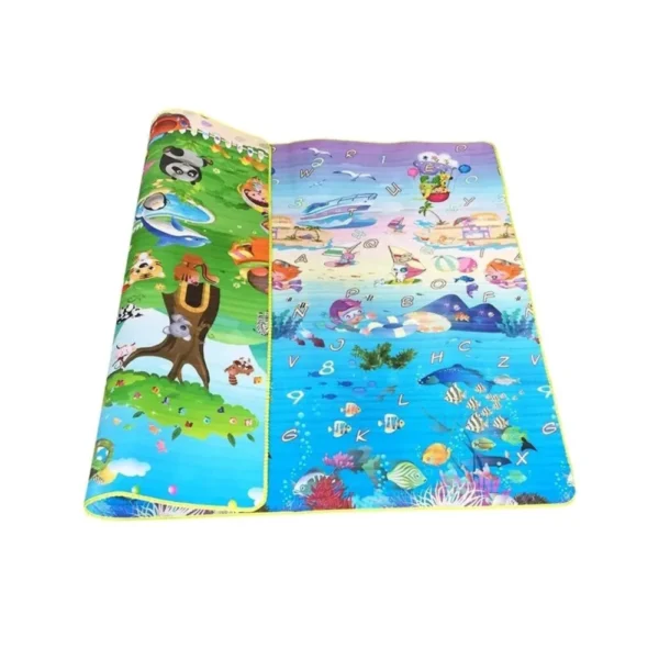 ALEATORIA 8 Alfombra Antigolpes Bebe 200x180cm Diseños Varios Reversible y Lavable
