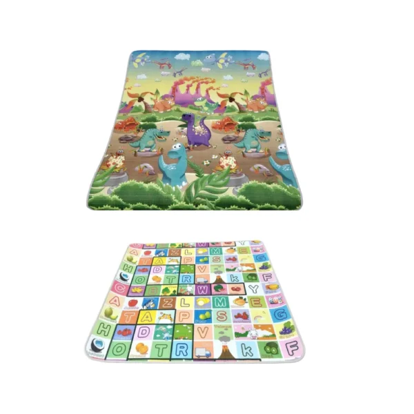ALEATORIA 9 Alfombra Antigolpes Bebe 200x180cm Diseños Varios Reversible y Lavable