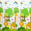 Alfombra Jirafa 2 Alfombra Antigolpes Bebé JIRAFA 150x200 cm y 1 cm de grosor