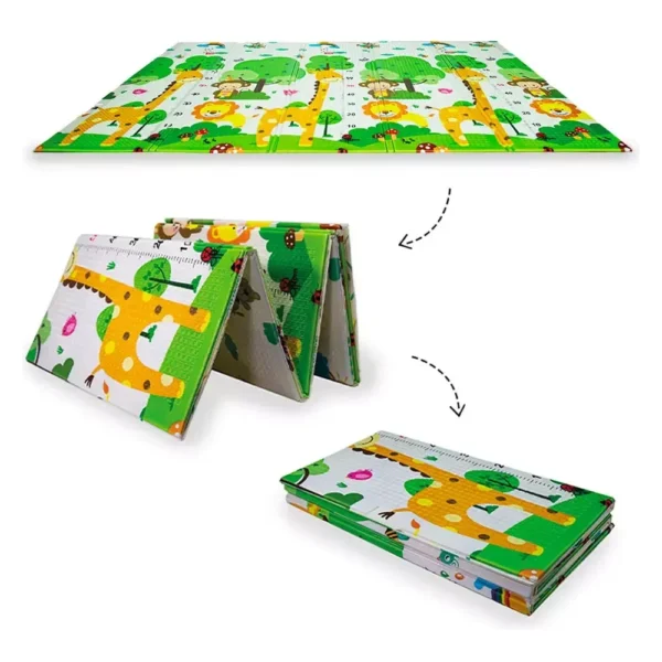 Alfombra Jirafa 5 Alfombra Antigolpes Bebé JIRAFA 150x200 cm y 1 cm de grosor