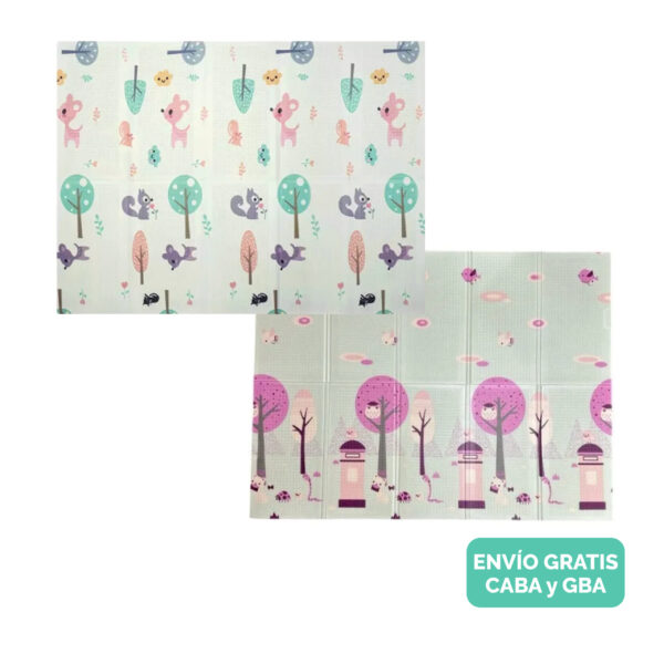 Alfombra antigolpes diseño ardilla