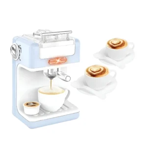 Cafetera 1 Cafetera Express de Juguete con Agua Real, Luces y Sonido