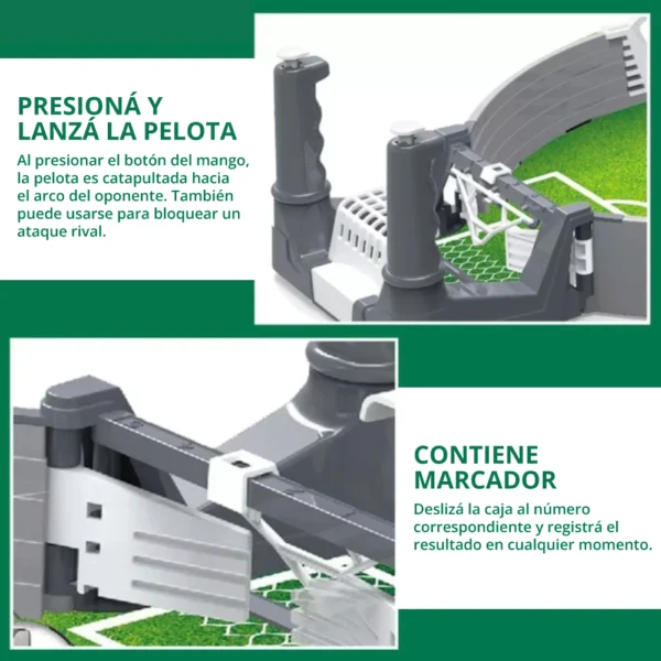 Juego de Futbol 7 Juego de Mesa Flipper Gol
