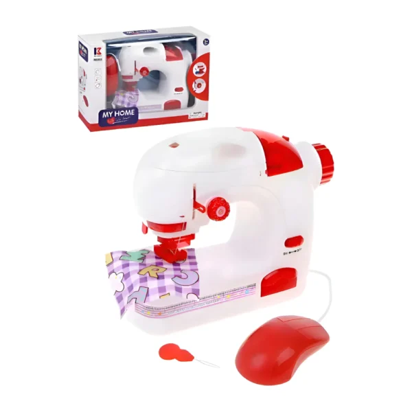 Maquina de coser 7 Máquina de Coser Infantil a Pilas con Luz y Sonido