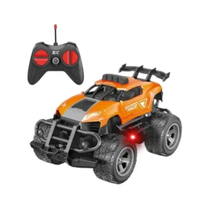 Auto Deportivo a Control Remoto Mini Stunt 360° Naranja Con Luz y Sonido