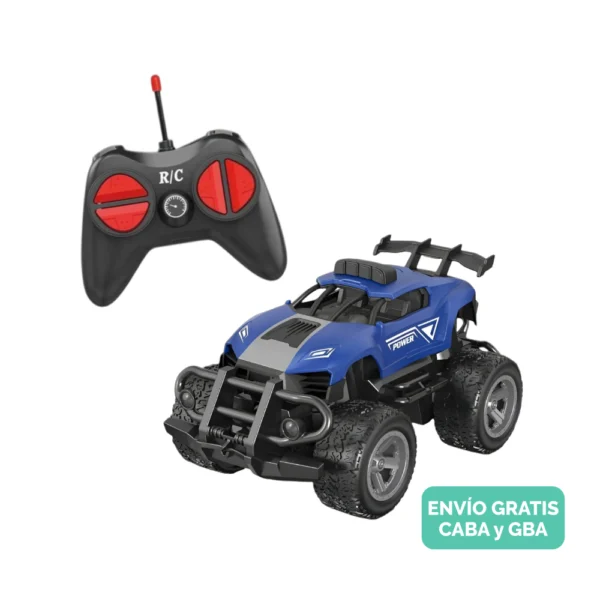 Auto Deportivo a Control Remoto Mini Stunt 360° Azul Con Luz y Sonido Auto Deportivo a Control Remoto Mini Stunt 360° Azul Con Luz y Sonido