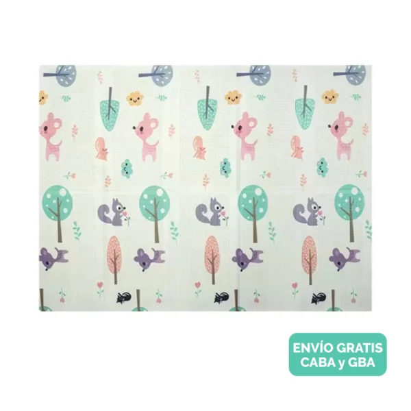 Alfombra Antigolpes Bebé ARDILLA 150x200 cm y 1 cm de grosor Alfombra Antigolpes Bebé ARDILLA 150x200 cm y 1 cm de grosor