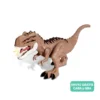 Dinosaurio Velociraptor Articulado con Luz, Sonido y Movimiento Manual Dinosaurio Velociraptor Articulado con Luz, Sonido y Movimiento Manual