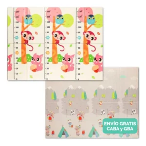 Alfombra Antigolpes Bebé BOSQUE 150x200 cm y 1 cm de grosor Alfombra Antigolpes Bebé BOSQUE 150x200 cm y 1 cm de grosor