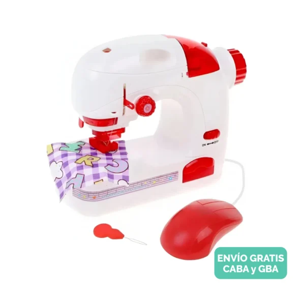 Máquina de Coser Infantil a Pilas con Luz y Sonido Máquina de Coser Infantil a Pilas con Luz y Sonido