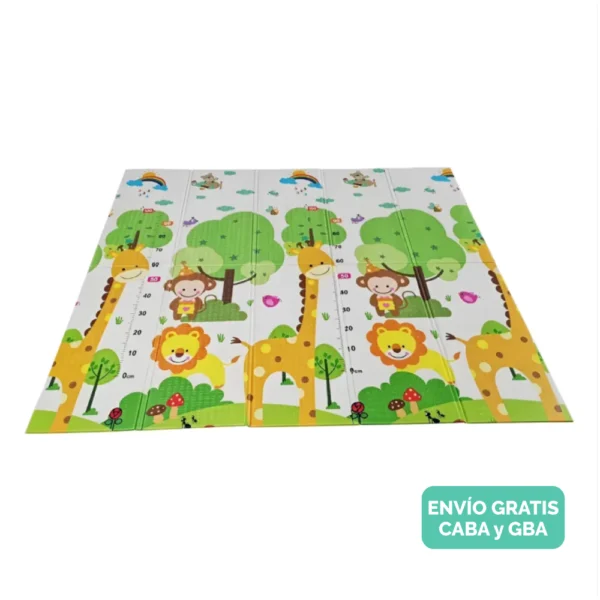 Alfombra Antigolpes Bebé JIRAFA 150x200 cm y 1 cm de grosor Alfombra Antigolpes Bebé JIRAFA - LETRAS 150x200 cm y 1 cm de grosor