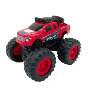Off Road Inercia Rojo 1 Camión Offroad 4x4 Rock Climbing Rojo con Luces y Sonido