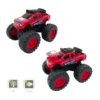 Off Road Inercia Rojo 2 Camión Offroad 4x4 Rock Climbing Rojo con Luces y Sonido