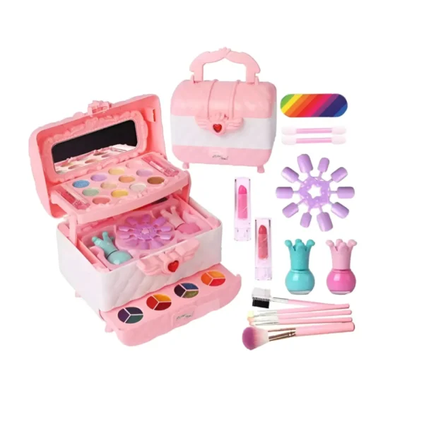Set Maquillaje 7 Set de Maquillaje Infantil en Valija Portátil