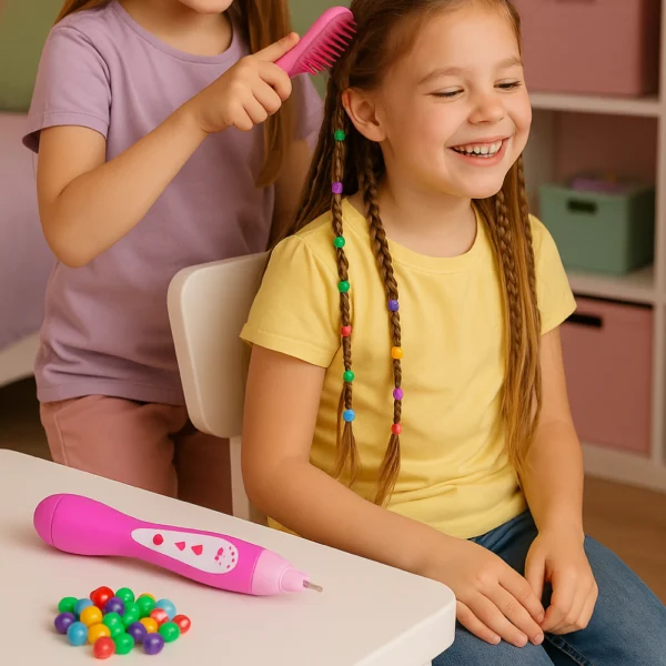 Set Peluqueria Chico 10 Set de Peluquería Infantil con Mostacillas y Bijouterie
