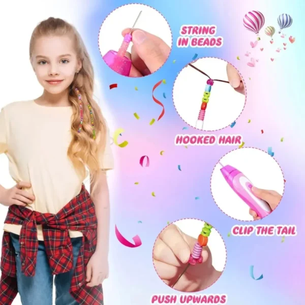 Set Peluqueria Chico 3 Set de Peluquería Infantil con Mostacillas y Bijouterie
