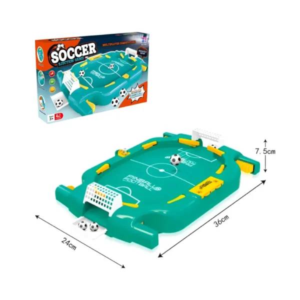 Soccer 2 Juego de Mesa Flipper Gol Pinball