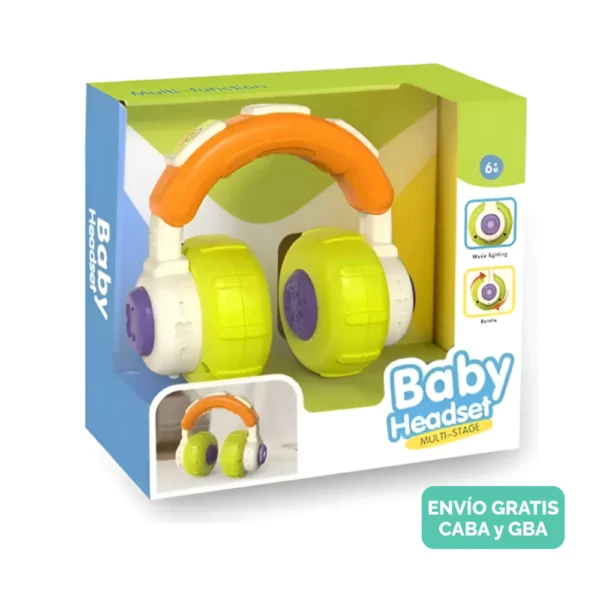 Auriculares de Juguete Interactivos con Luz y Sonido Auriculares de Juguete Interactivos con Luz y Sonido